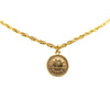 Chanel Gold Plated 31 Rue Cambon Pendant Necklace Secondhand