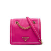 Prada Small Tessuto Chain Flap Crossbody Secondhand
