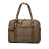 Gucci Diamante Coated Canvas Business Bag Secondhand
