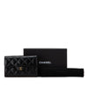 Chanel CC Quilted Caviar Trifold Flap Wallet Secondhand
