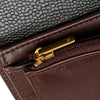 Chanel CC Quilted Caviar Trifold Flap Wallet Secondhand