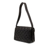 Chanel CC Quilted Lambskin Half Moon Flap Secondhand