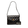 Chanel CC Quilted Lambskin Half Moon Flap Secondhand