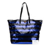 Prada Sequined Satin Stripes Tote Secondhand