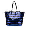 Prada Sequined Satin Stripes Tote Secondhand