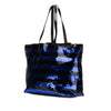 Prada Sequined Satin Stripes Tote Secondhand
