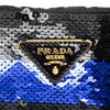 Prada Sequined Satin Stripes Tote Secondhand