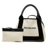 Balenciaga Canvas Navy Cabas Satchel XS Secondhand