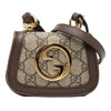 Gucci GG Supreme Blondie Card Case on Strap Secondhand