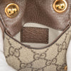 Gucci GG Supreme Blondie Card Case on Strap Secondhand