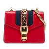 Gucci Mini Leather Sylvie Chain Crossbody Secondhand