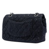 Chanel Medium Classic Tweed Sequin Double Flap Secondhand