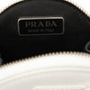 Prada Spazzolato Round Coin Pouch Bag Charm Secondhand