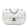Chanel Mini Perforated Lambskin Punch Flap Secondhand