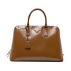 Prada Large Saffiano Vernice Promenade Satchel Secondhand