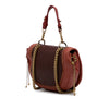 Chanel Small Quilted Lambskin Chain Detail Saddle Bag Secondhand