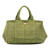 Prada Large Canvas Canapa Satchel Secondhand