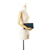 Bottega Veneta Intrecciato Trimmed Nappa Wristlet Clutch Secondhand
