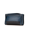 Bottega Veneta Intrecciato Trimmed Nappa Wristlet Clutch Secondhand