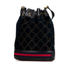 Gucci GG Velvet Web Bucket Secondhand