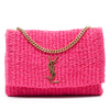 Saint Laurent Medium Raffia Monogram Kate Crossbody Secondhand