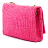 Saint Laurent Medium Raffia Monogram Kate Crossbody Secondhand