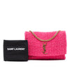 Saint Laurent Medium Raffia Monogram Kate Crossbody Secondhand