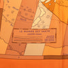 Hermès Le Monde Est Vaste Silk Scarf 90 Secondhand