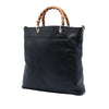 Gucci Tall Leather Bamboo Shopper Tote Secondhand