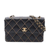 Chanel CC Wild Stitch Lambskin Flap Secondhand