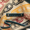Celine Crinkled Patent Macadam Shoulder Bag Secondhand