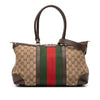 Gucci GG Canvas Web Satchel Secondhand