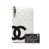 Chanel CC Quilted Lambskin Cambon Ligne Zippy Organizer Wallet Secondhand