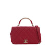 Chanel Small Quilted Lambskin Carry Chic Flap Secondhand