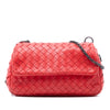 Secondhand Bottega Veneta Mini Nappa Intrecciato Expandable Chain Flap Crossbody