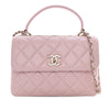Chanel Small Lambskin Trendy CC Top Handle Bag Secondhand