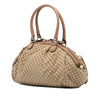 Gucci Diamante Canvas Sukey Satchel Secondhand