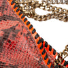 Stella McCartney Faux Snakeskin Falabella Fold Over Satchel Secondhand