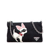 Secondhand Prada Tessuto Chihuahua Chain Pouch