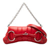 Gucci Medium Matelasse Vertical Lambskin Horsebit Chain Satchel Secondhand