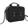 Chanel Small Caviar CC Filigree Vanity Case Secondhand