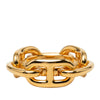 Hermès Gold Plated Regate Scarf Ring Secondhand
