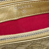Chanel Quilted Metallic Aged Calfskin Gabrielle Clutch With Chain Secondhand