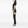 Chanel Quilted Metallic Aged Calfskin Gabrielle Clutch With Chain Secondhand
