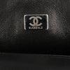 Secondhand Chanel Mini Square Classic Patent So Black Single Flap