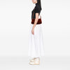 Stella McCartney Faux Velvet S Wave Padded Shoulder Bag Secondhand