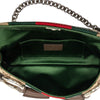 Gucci Small GG Canvas Horsebit Web Chain Satchel Secondhand