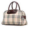Burberry House Check Canvas Handbag Secondhand