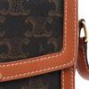 Celine Teen Triomphe Coated Canvas and Calfskin Triomphe Crossbody Secondhand