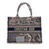 Dior Medium Canvas Embroidered Reverse Dioriviera Toile De Jouy Book Tote Secondhand
